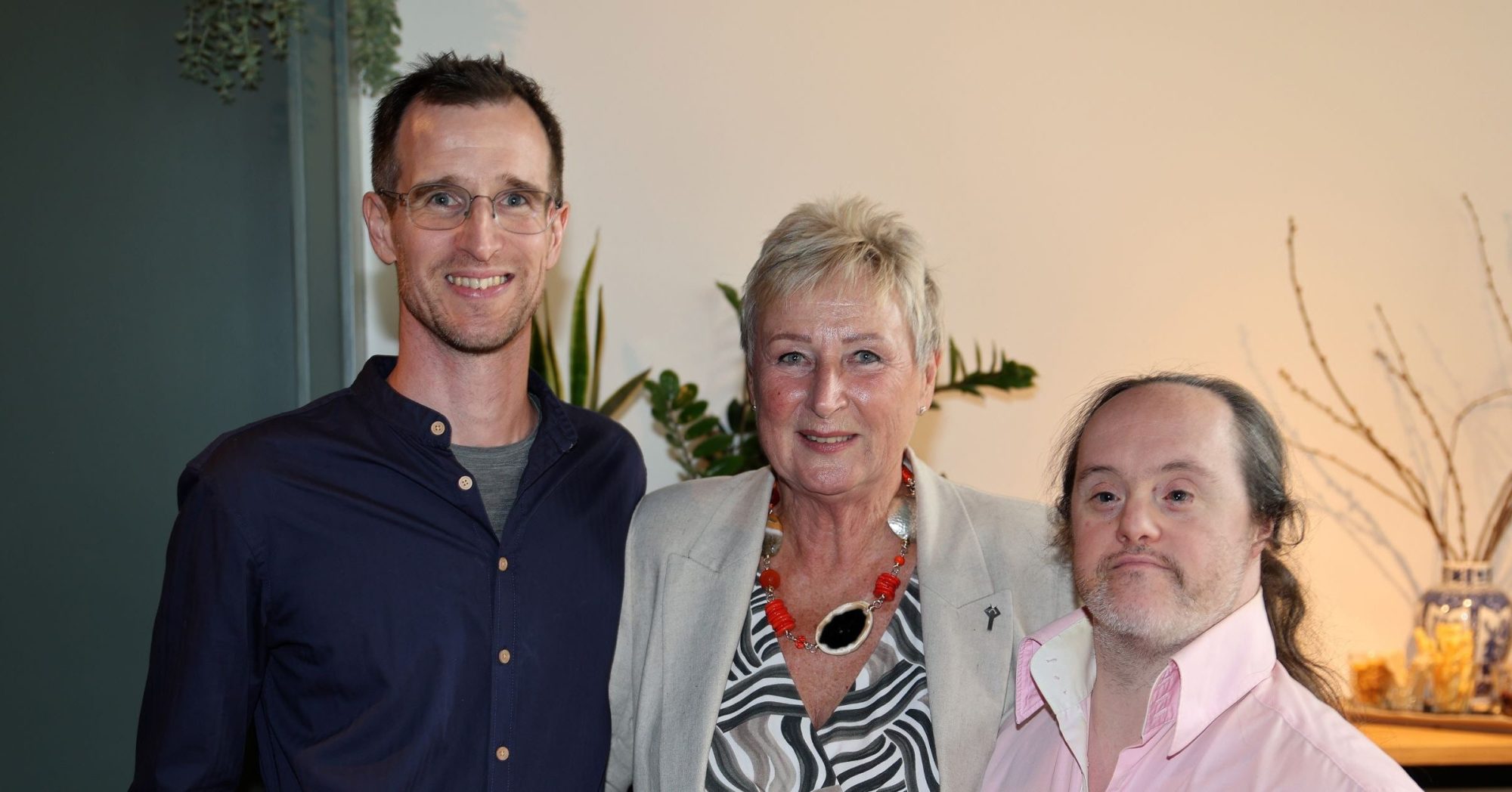 foto van Marjan Heidstra met haar kinderen